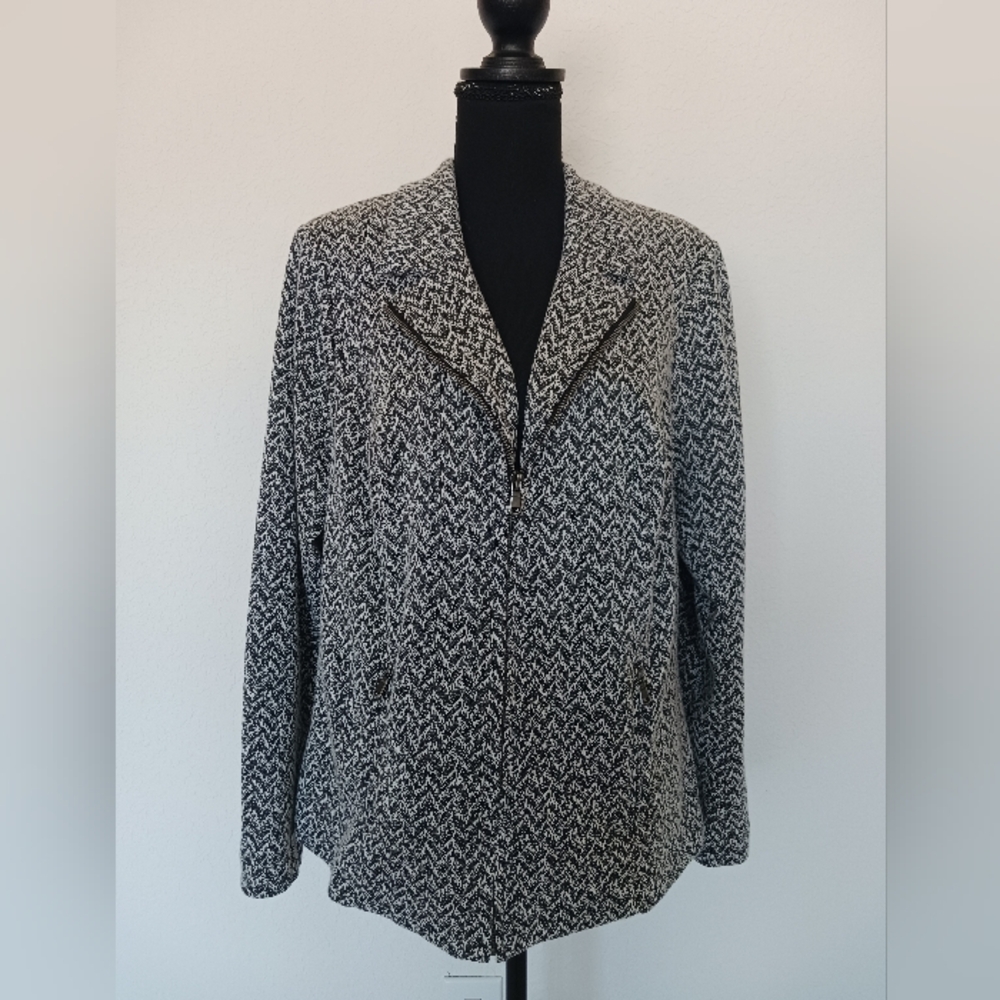 TENDING Fall 2026 TWEED  Jacket Blazer 14/16 EUC